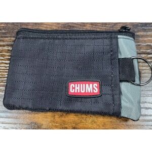 Chums Surfshorts Wallet Beach Summertime Hiking Gorpcore Black Travel Wallet
